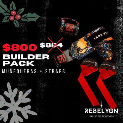 BUILDER PACK (Muñequeras + Straps)