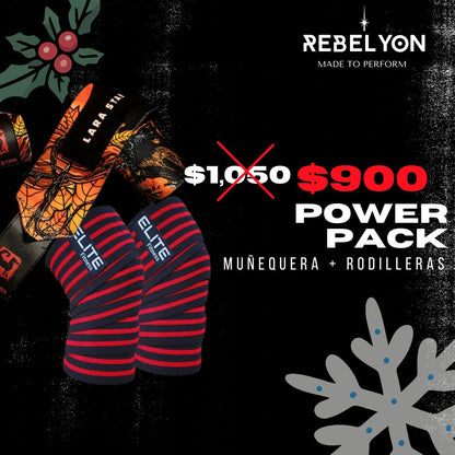 POWER PACK (Muñequeras +  Rodilleras )