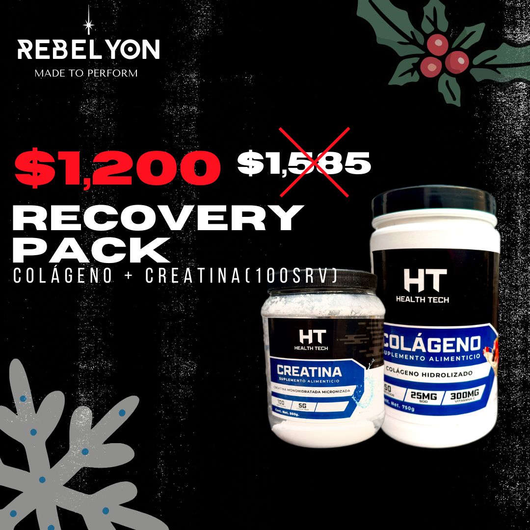 RECOVERY PACK (Creatina 100srv + Colágeno Hidrolizado)