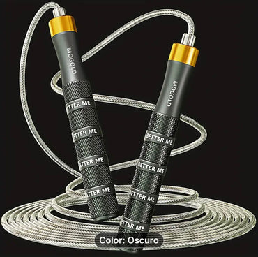 SPEED ROPE - Ajustable MOGOLD para adultos.