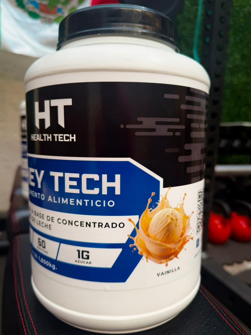 PROTEÍNAS WHEY TECH. Concentrado de Suero de Leche HEALTH TECH