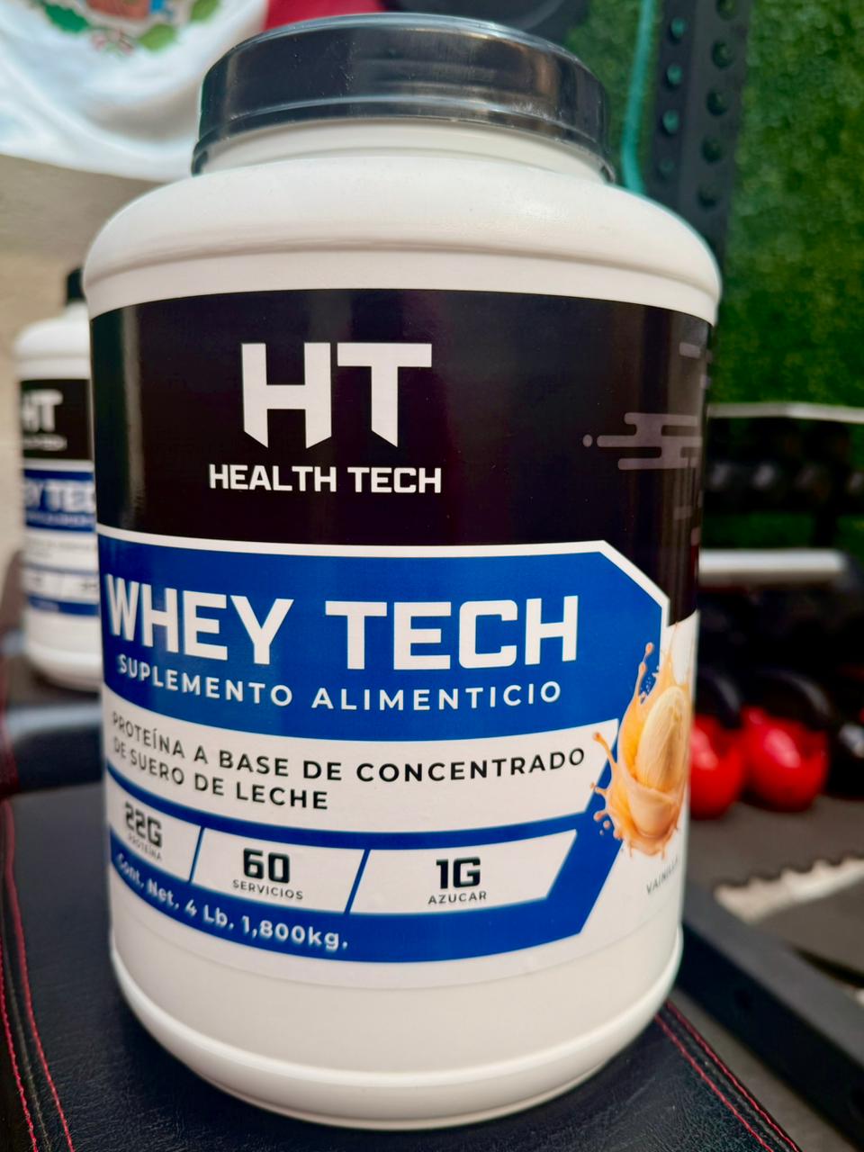 PROTEÍNAS WHEY TECH. Concentrado de Suero de Leche HEALTH TECH