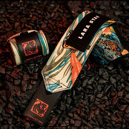 Muñequeras deportivas "Ancestral Animal" Design - LARASTAR