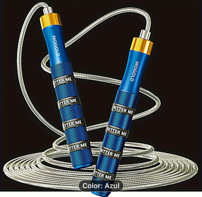 SPEED ROPE - Ajustable MOGOLD para adultos.