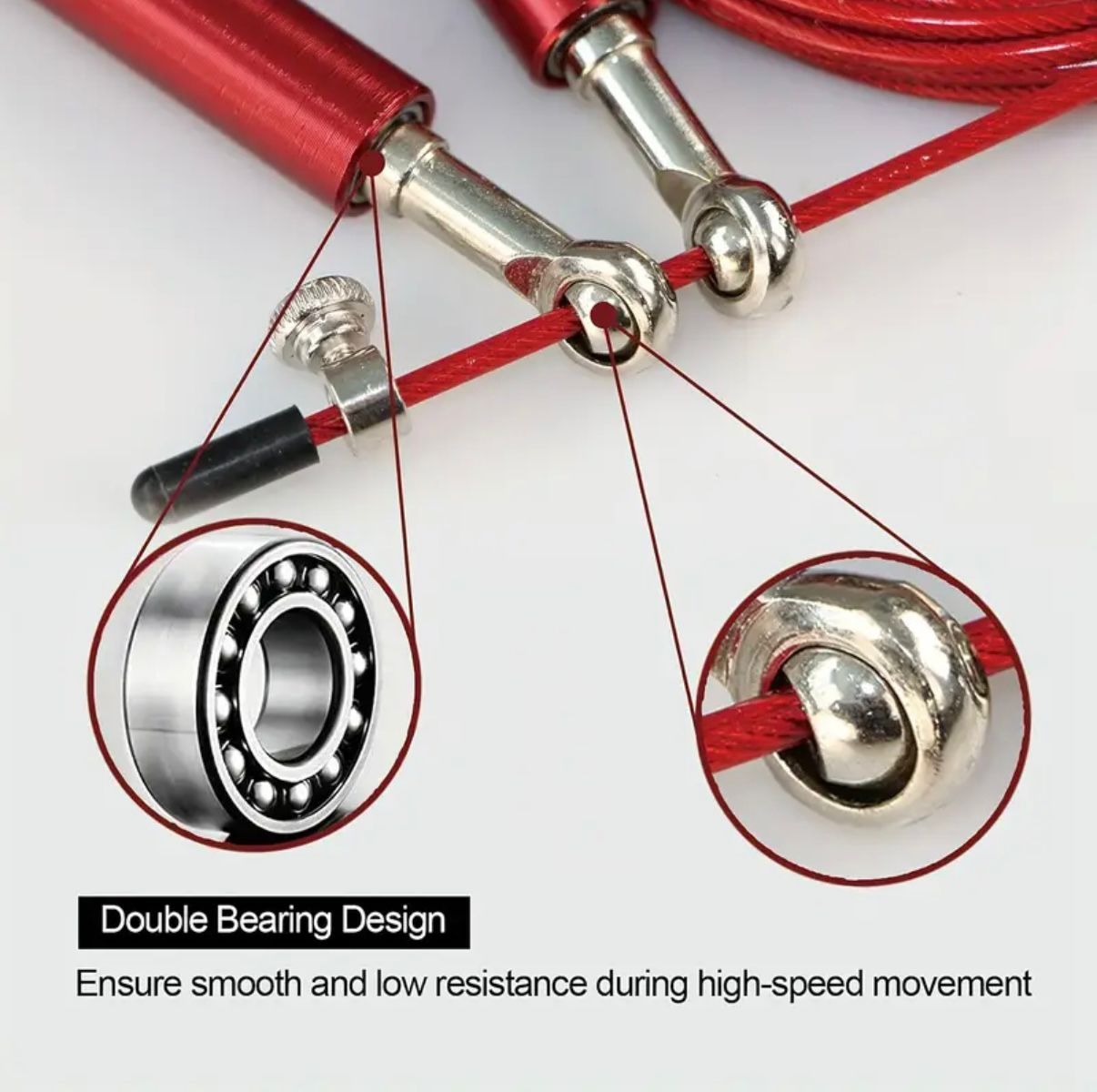 Speed Rope de Aleación de Aluminio.