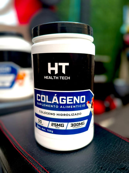 COLÁGENO HIDROLIZADO con Vitamina C  (750gr)-  HEALTH TECH