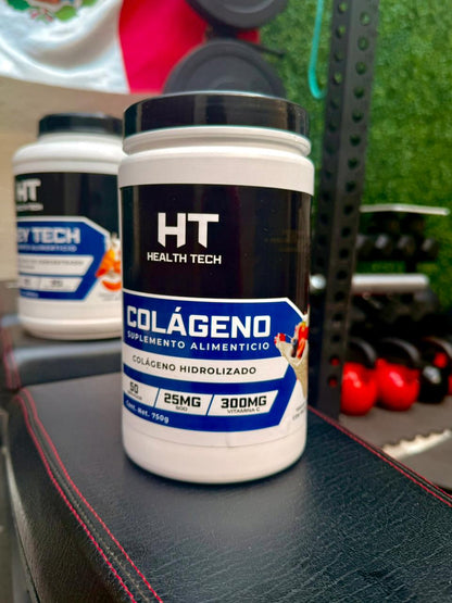COLÁGENO HIDROLIZADO con Vitamina C  (750gr)-  HEALTH TECH