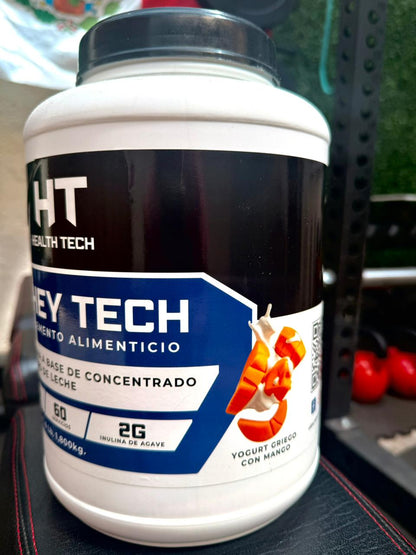 PROTEÍNAS WHEY TECH. Concentrado de Suero de Leche HEALTH TECH