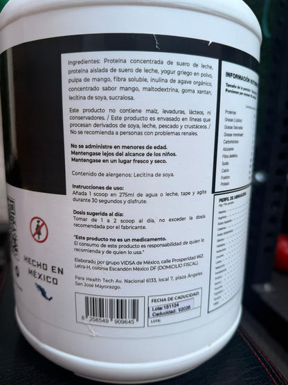 PROTEÍNAS WHEY TECH. Concentrado de Suero de Leche HEALTH TECH