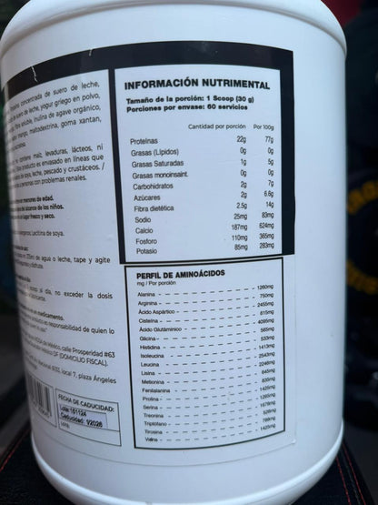 PROTEÍNAS WHEY TECH. Concentrado de Suero de Leche HEALTH TECH