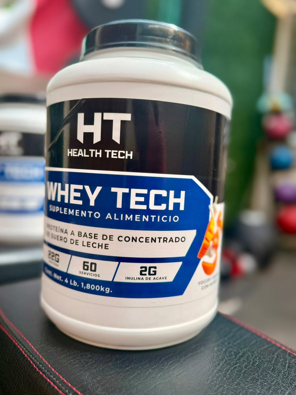 PROTEÍNAS WHEY TECH. Concentrado de Suero de Leche HEALTH TECH