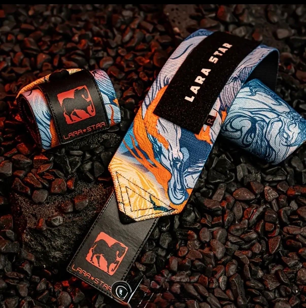 Muñequeras deportivas "Ancestral Animal" Design - LARASTAR