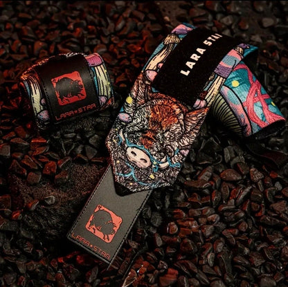 Muñequeras deportivas "Ancestral Animal" Design - LARASTAR